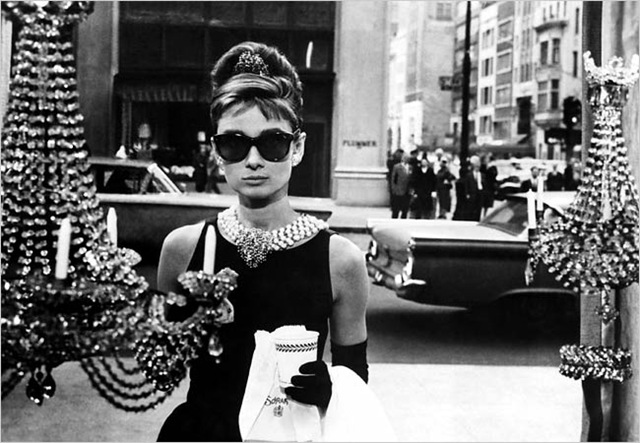 Audrey Hepburn stars in Blake Edwards’s 1961 classic Breakfast at Tiffany’s.