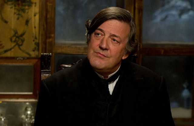 Just Dandy: Stephen Fry as Brother Mycroft in ‘Sherlock Holmes: Game of Shadows’