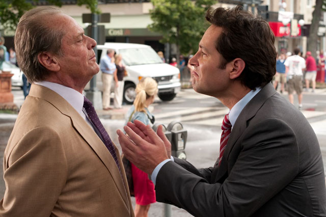 So Grows the Twig: Jack Nicholson as Charles the Father and Paul Rudd as George the Son in ‘How Do You Know’