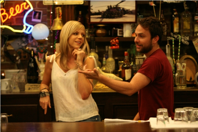 LL-R: Kaitlin Olson and Charlie Day in the season premiere of IT'S ALWAYS SUNNY IN PHILADELPHIA airing Thursday, September 15 at 10pm e/p.