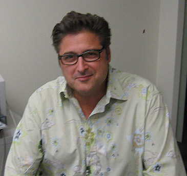 Tom Bastounes, Executive Producer and Co-Star of ‘The Merry Gentleman’, in Chicago on April 27, 2009