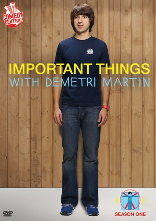 Important Things With Demetri Martin: Season One was released on DVD on September 8th, 2009.