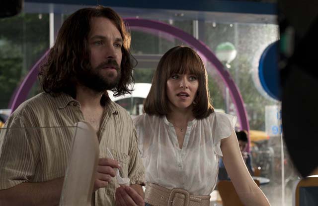 Bromance: Paul Rudd as Ned and Elizabeth Banks as Miranda in ‘Our Idiot Brother’