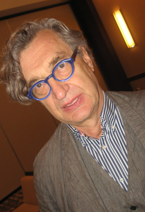 Director Wim Wenders in Chicago