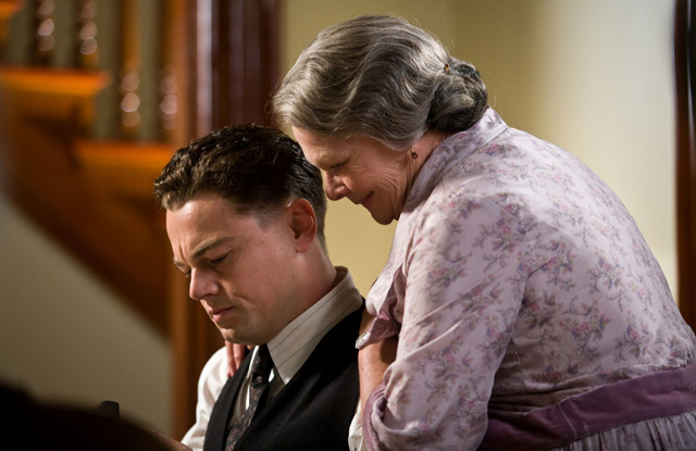 Dear Old Mom: Leonardo DiCaprio and Judi Dench in ‘J. Edgar’