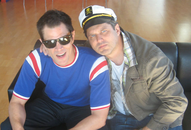 Team Jackass: Johnny Knoxville and Jeff Tremaine in Chicago, September 29th, 2010