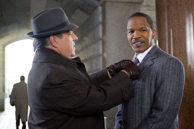 Bruce McGill and Jamie Fox in ‘Law Abiding Citizen’