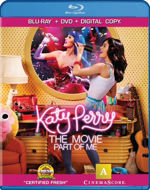 Katy Perry: Part of Me was released on Blu-ray and DVD on September 18, 2012