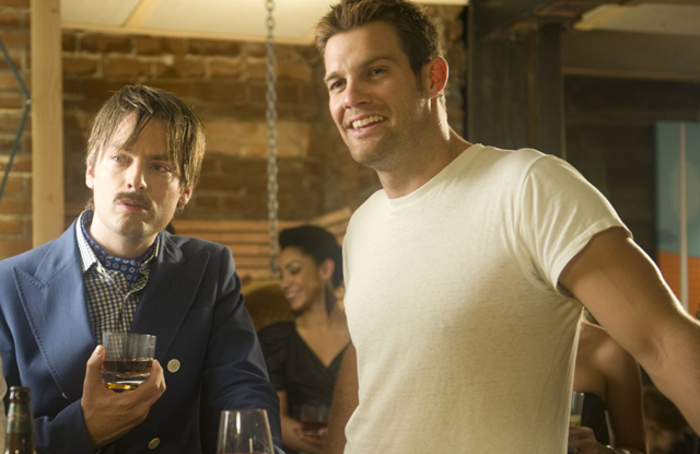 Justin Kirk (Henri) and Geoff Stults (Nicholas) in ‘Life Happens’