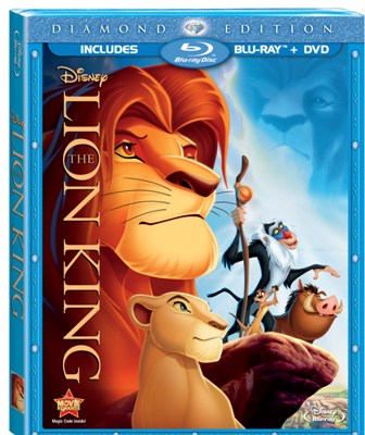 The Lion King was released on Blu-ray on October 4th, 2011