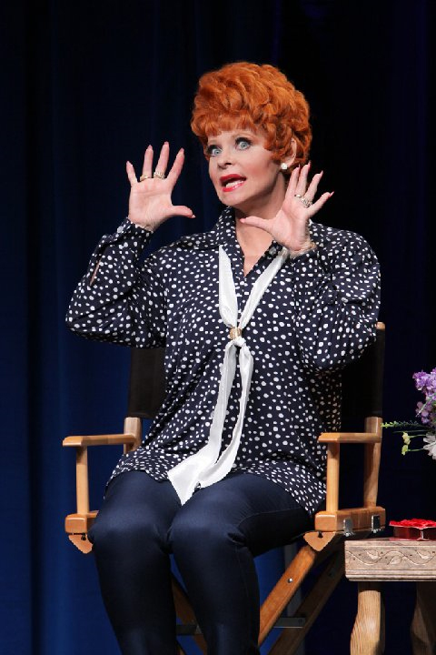 Suzanne LaRusch stars in “An Evening with Lucille Ball”