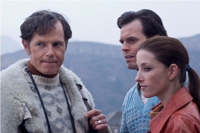 Bruce Greenwood as Ben Stevenson, Steven Heathcote as Bobby Cordner and Camilla Vergotis as Mary in MAO'S LAST DANCER.