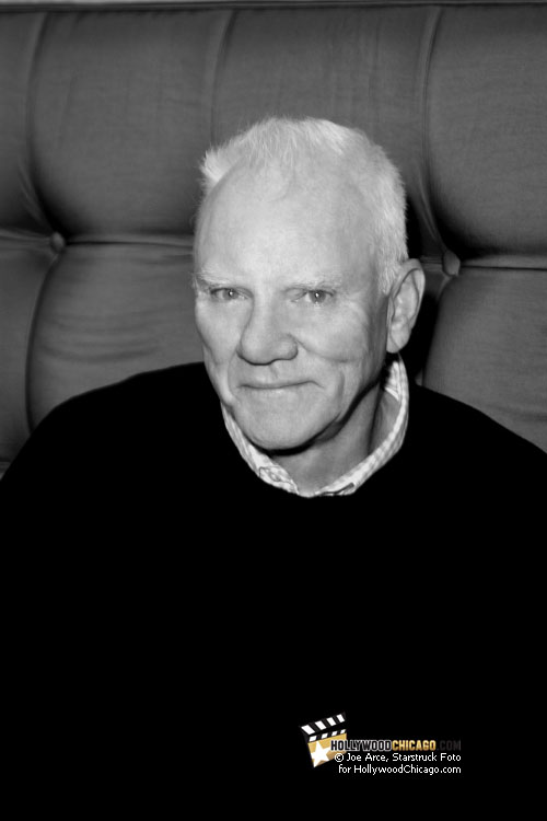 Malcolm McDowell at the Flashback Weekend, August 12, 2011