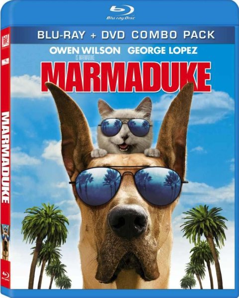 Marmaduke was released on Blu-ray and DVD on August 31st, 2010