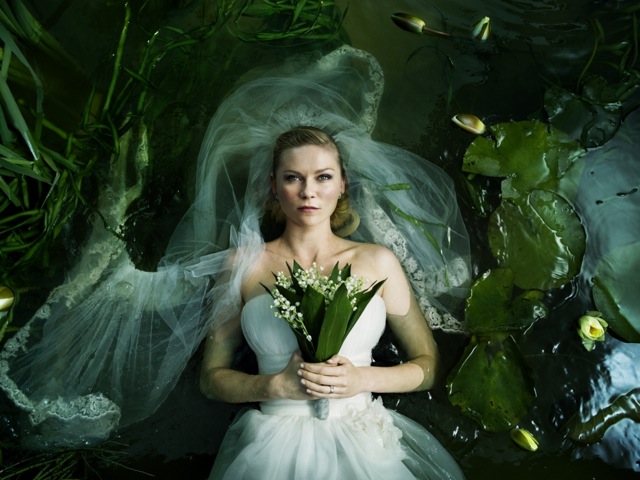 Kirsten Dunst stars in Lars von Trier’s Melancholia.