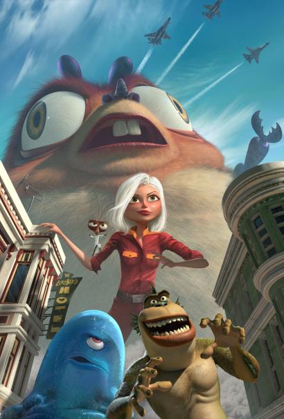 Monsters vs. Aliens opens on March 27th, 2009 from DreamWorks Animation.