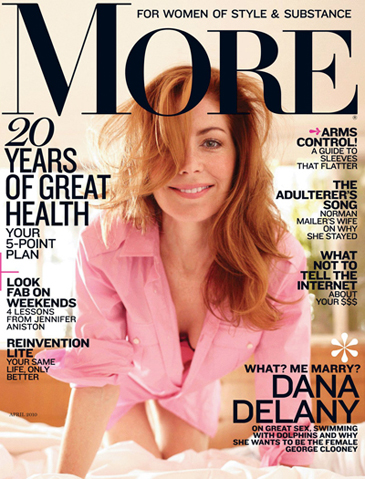 Dana Delany on Her Recent More Magazine Cover