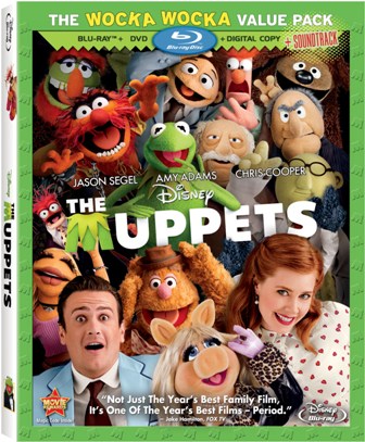 The Muppets was released on Blu-ray and DVD on March 20th, 2012