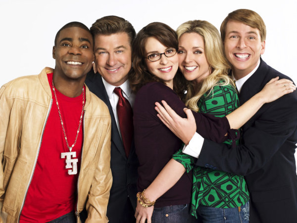 Tracy Morgan, Alec Baldwin, Tina Fey, Jane Krakowski, Jack McBrayer.