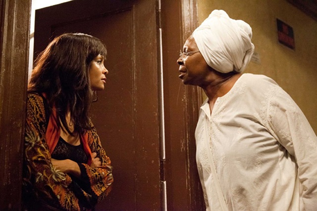 Confronting Themselves: Thandie Newton as Tangie and Whoopi Goldberg as Alice in ‘For Colored Girls’