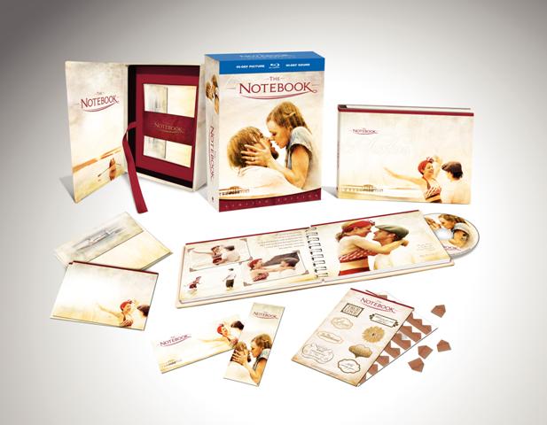 The Notebook Limited Edition Gift Set is released by Warner Brothers Home Video on January 20th, 2009.