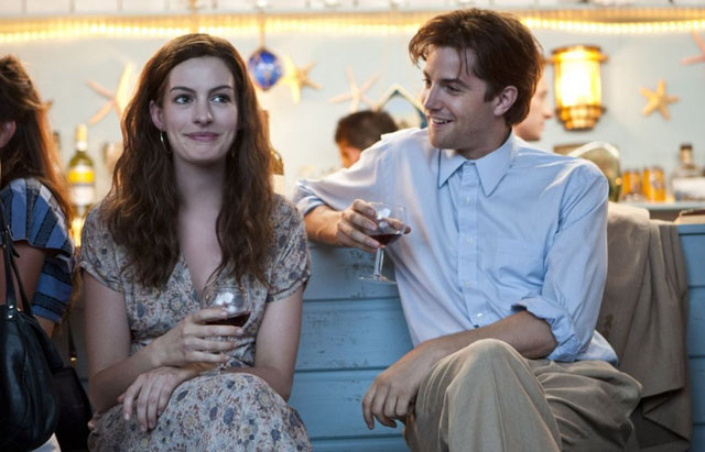 Toasting the Future: Anne Hathaway and Jim Sturgess as Dexter in ‘One Day’