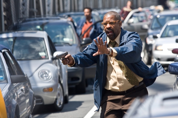 Denzel Washington in Columbia Pictures' action thriller THE TAKING OF PELHAM 123, also starring John Travolta.