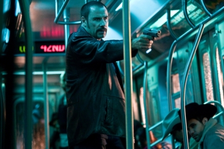 John Travolta in Columbia Pictures' action thriller THE TAKING OF PELHAM 123, also starring Denzel Washington.