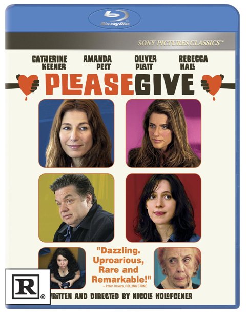 Please Give was released on Blu-ray and DVD on October 19th, 2010