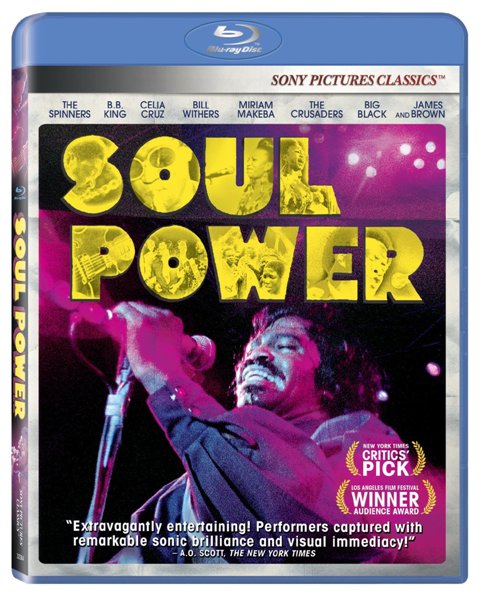 Soul Power was released on Blu-Ray and DVD on January 26th, 2010.