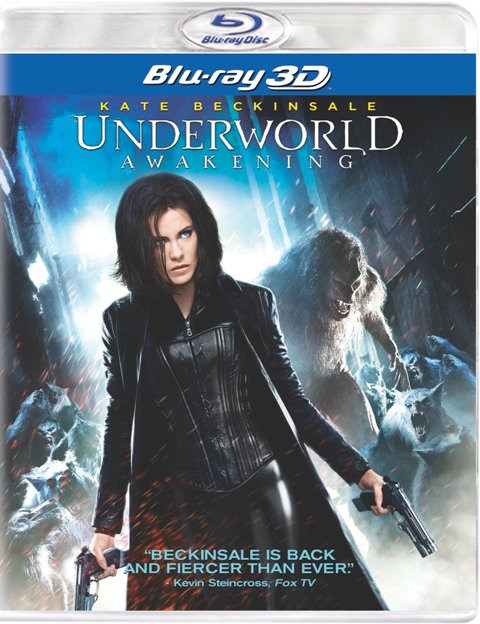 Underworld: Awakening was released on Blu-ray and DVD on May 8, 2012