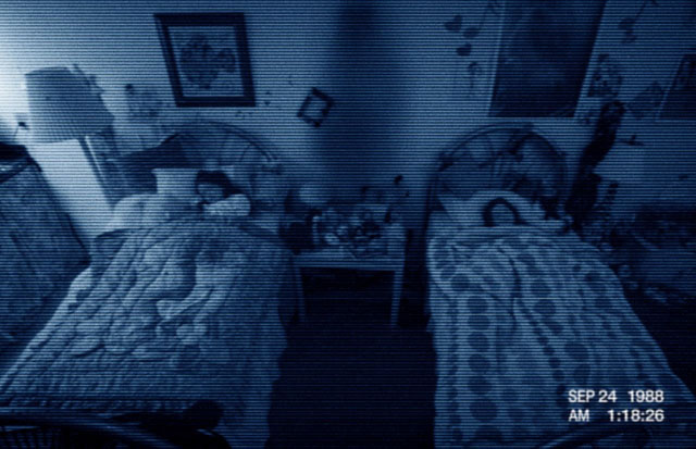 Chloe Csengery as Young Katie and Jessica Tyler Brown as Young Kristi Rey in ‘Paranormal Activity 3’