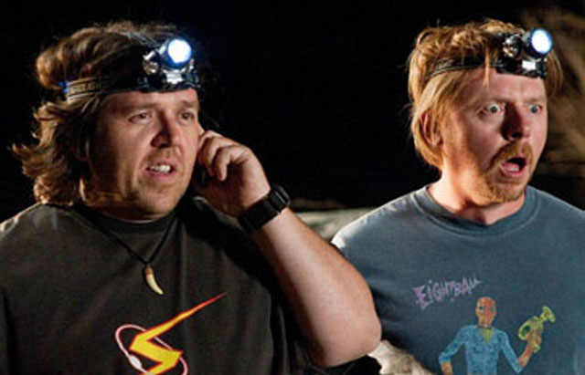 Enlightened: Simon Pegg (Graeme) and Nick Frost (Clive) in ‘Paul’