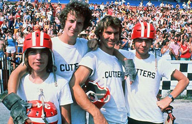 Jackie Earle Haley, Daniel Stern, Dennis Quaid and Dennis Christopher in Peter Yate’s ‘Breaking Away’