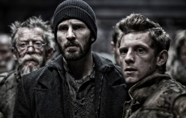 John Hurt, Chris Evans, Jamie Bell