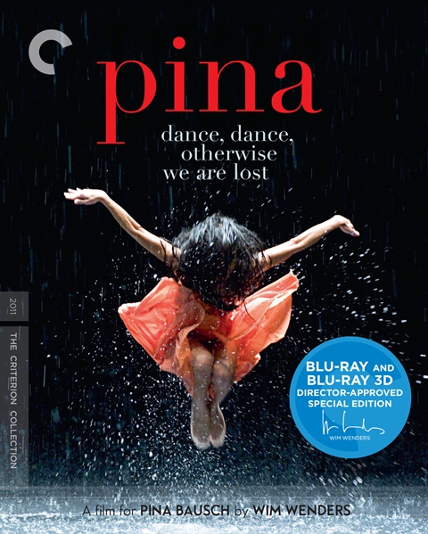 Pina was released on Criterion Blu-ray and DVD on January 22, 2013