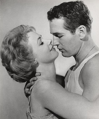 Piper Laurie and Paul Newman star in Robert Rossen’s 1961 classic The Hustler.