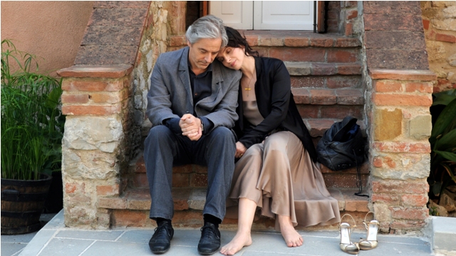 William Shimell and Juliette Binoche star in Abbas Kiarostami’s Certified Copy.