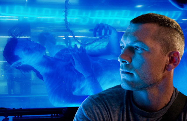 Sam Worthington with His Alter Ego in ‘Avatar’