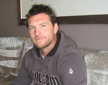 Sam Worthington in Chicago, January 18th, 2012