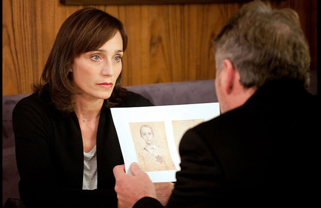 Kristen Scott Thomas as Julie Shows Evidence of an Incident in ‘Sarah’s Key’