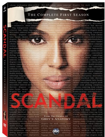 Scandal: The Complete First Season was released on DVD on June 12, 2012