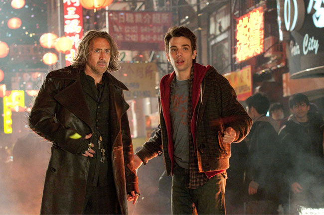 Mentoring: Nicholas Cage as Balzathar and His Apprentice Dave (Jay Baruchel) in ‘The Sorcerer’s Apprentice’