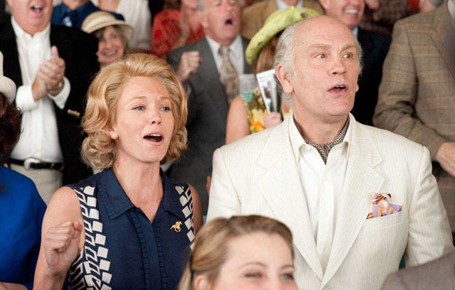 Getting the Gold: Diane Lane as Penny Chenery and John Malkovich as Lucien Laurin in ‘Secretariat’