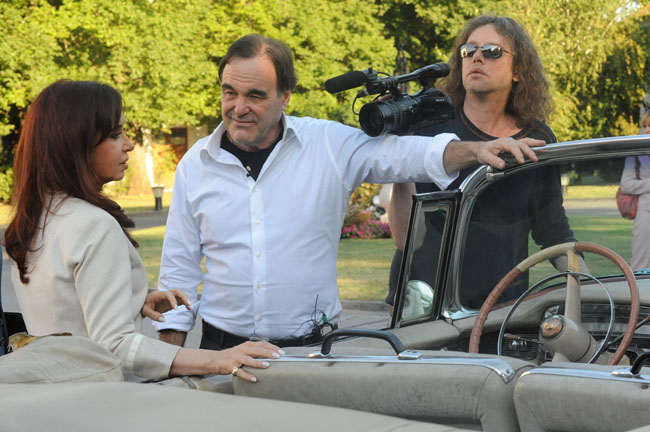 Oliver Stone Sets Up an Angle with Argentinian President Christina Kirchner  in ‘South of the Border’