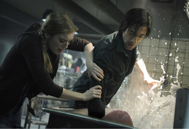 Don’t Mess with Mother Nature: Sarah Polley as Elsa and Adrien Brody as Clive in ‘Splice’