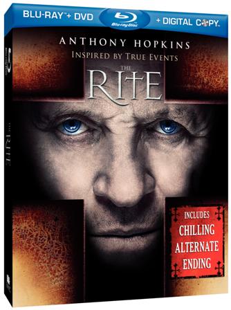 The Rite was released on Blu-Ray and DVD on May 17, 2011