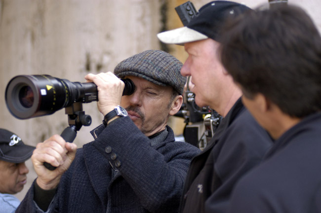 First Time Director Michael Keaton with the Crew of ‘The Merry Gentleman’