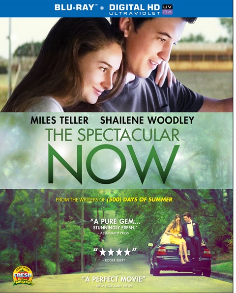 The Spectacular Now was released on Blu-ray and DVD on January 14, 2014