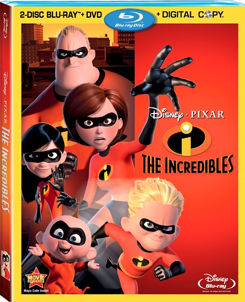 The Incredibles was released on Blu-Ray on April 12, 2011
